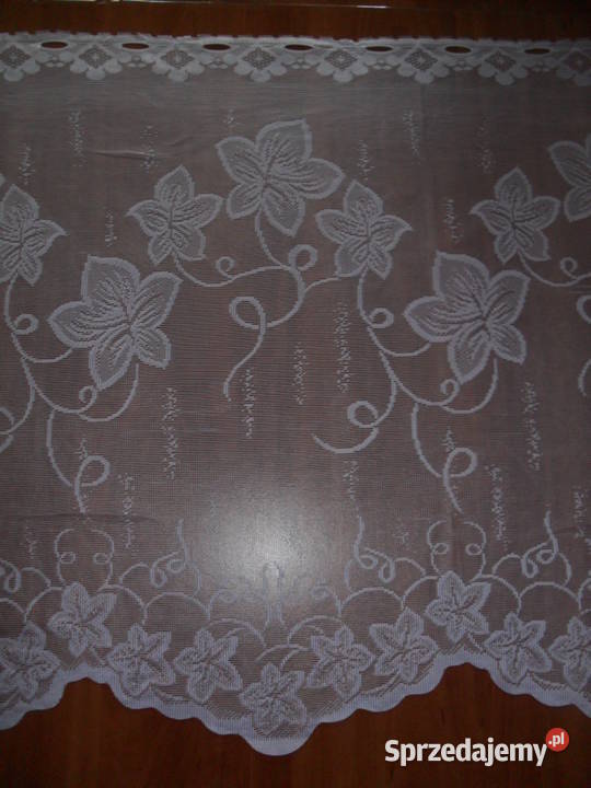 zazdroska krótka firanka 40 60 biała Wrocław