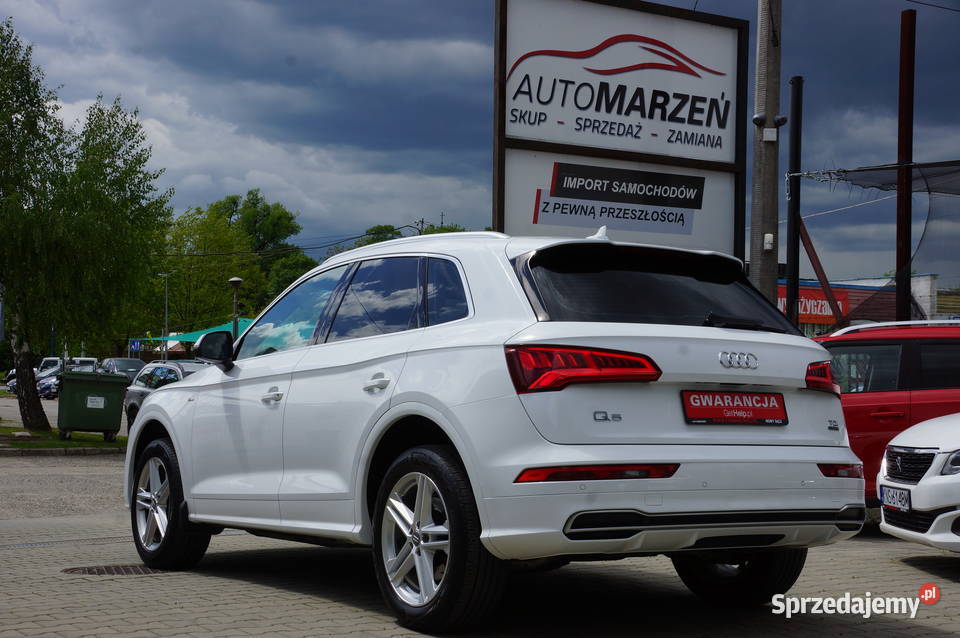 Audi Q5 20 TDI CR 190 4x4 Automat SLine Full LED Samochody osobowe Nowy Sącz