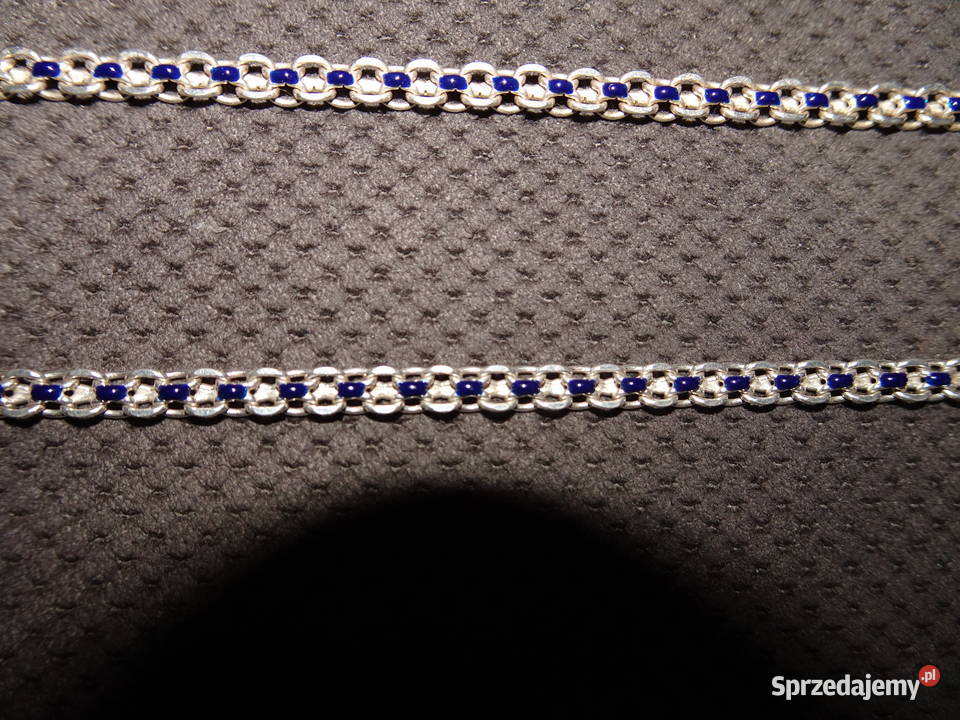 komplet srebrna bransoletka naszyjnik srebro Warszawa