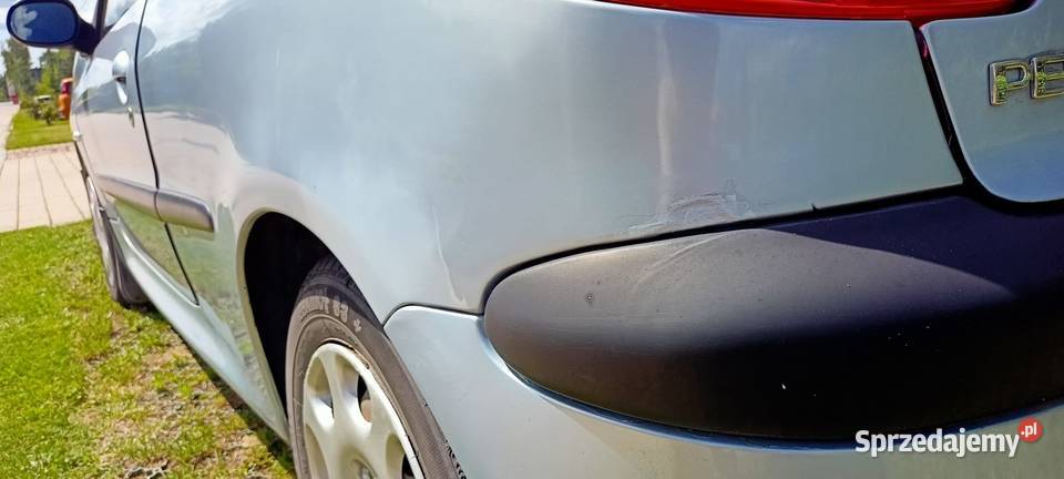 Peugeot 206 1 4 prawdopodobnie uszkodzona Lubliniec