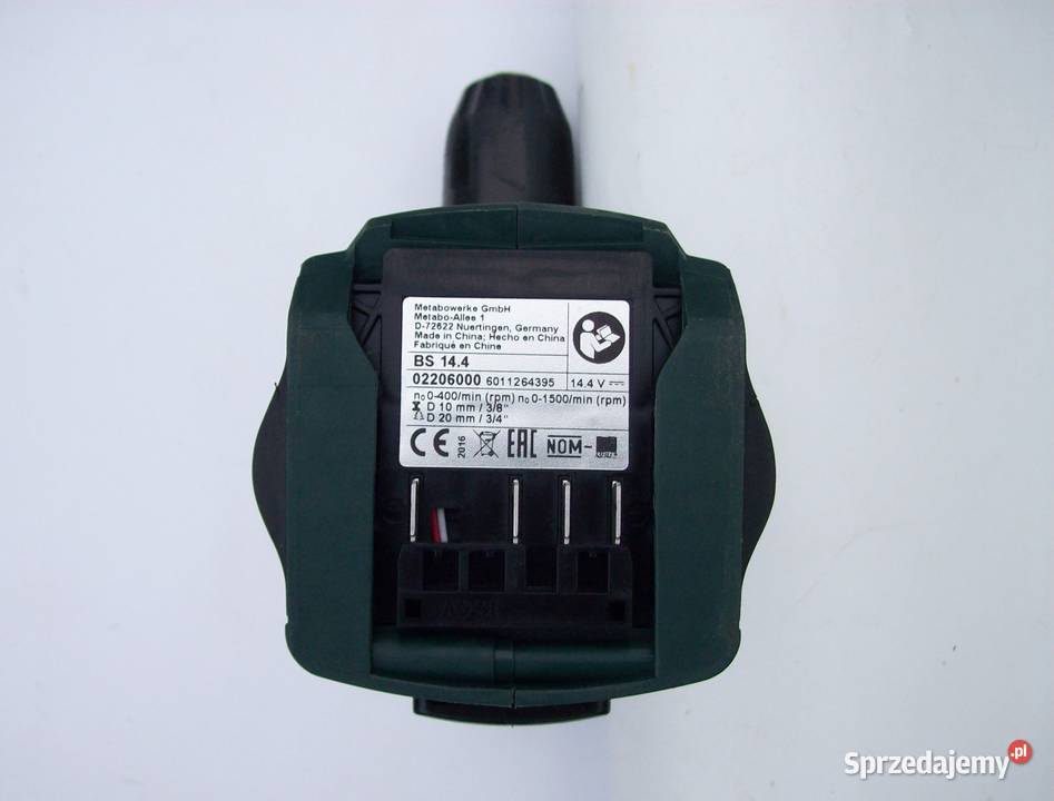 Wkrętarka Metabo BS 144V Wiertarki i wkrętarki Karniewo