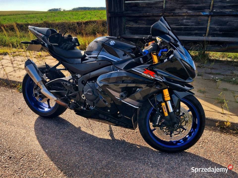 Suzuki GSXR 1000R 2023r 6500 M3RQS ABS TCS Lunch 202KM podlaskie Grajewo