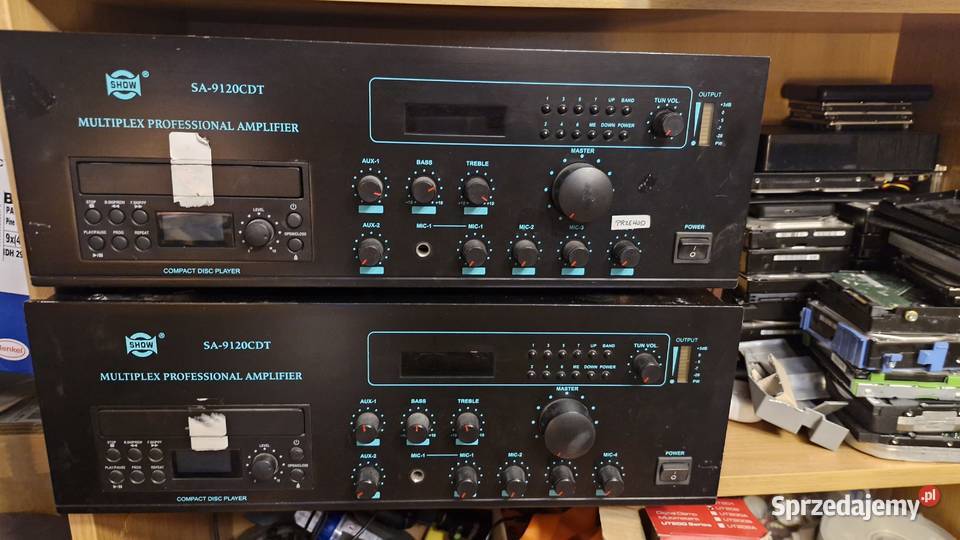 SHOW SA9120CDT MULTIPLEX PROFESSIONAL AMPLIFIER Szamotuły