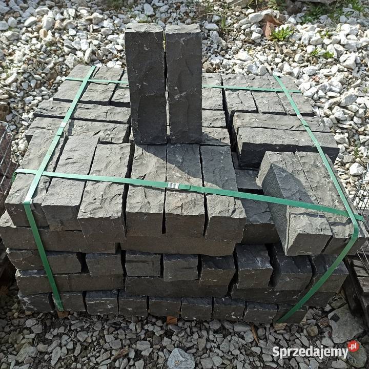 Palisada czarna Bazaltowa Grys Bazaltowy Opornik sprzedam