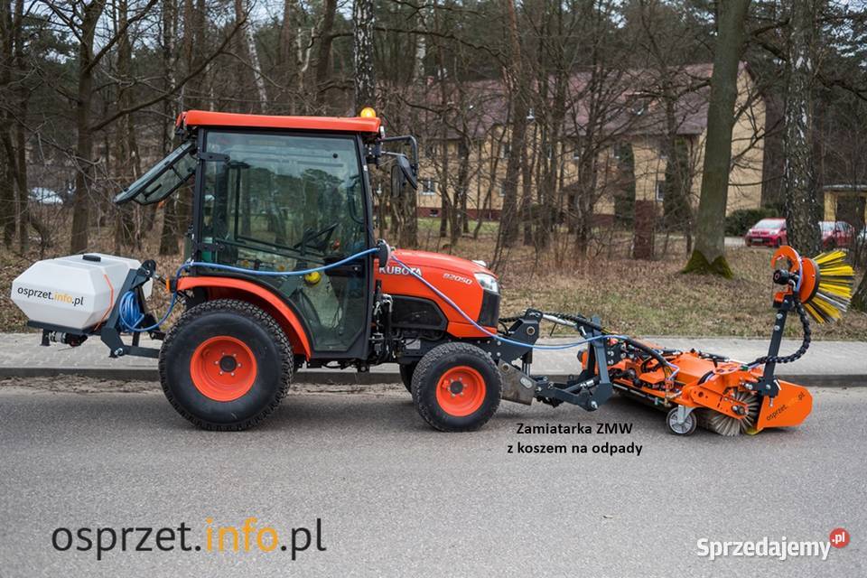 Zamiatarka WOM HYDRAULIKA z pojemnikiem do Gdynia