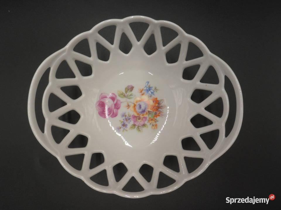 Koszyk porcelanowy ażurowy FINE CHINA LICHTE Raszków