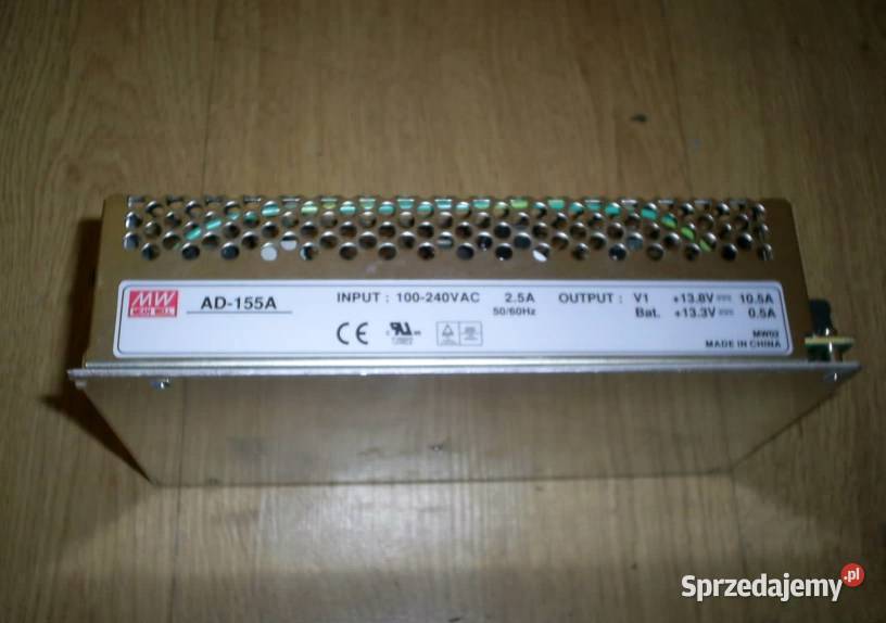 Zasilacz buforowy Mean Well AD155A 138V 105A155W Olkusz sprzedam