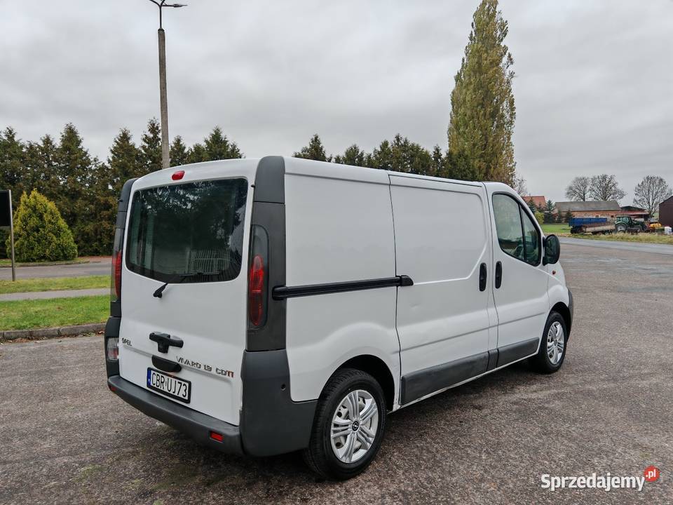 Opel Vivaro 19 CDTI 101 z Niemiec Dostawczy 3 manualna Górzno