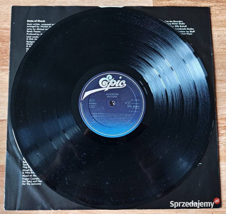 Jacksons Victory 1 press 1984 Europa EXEX Kraków