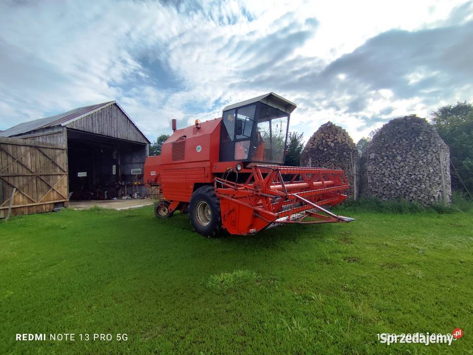 Kombajn zbożowy bizon podlaskie Kopciówka