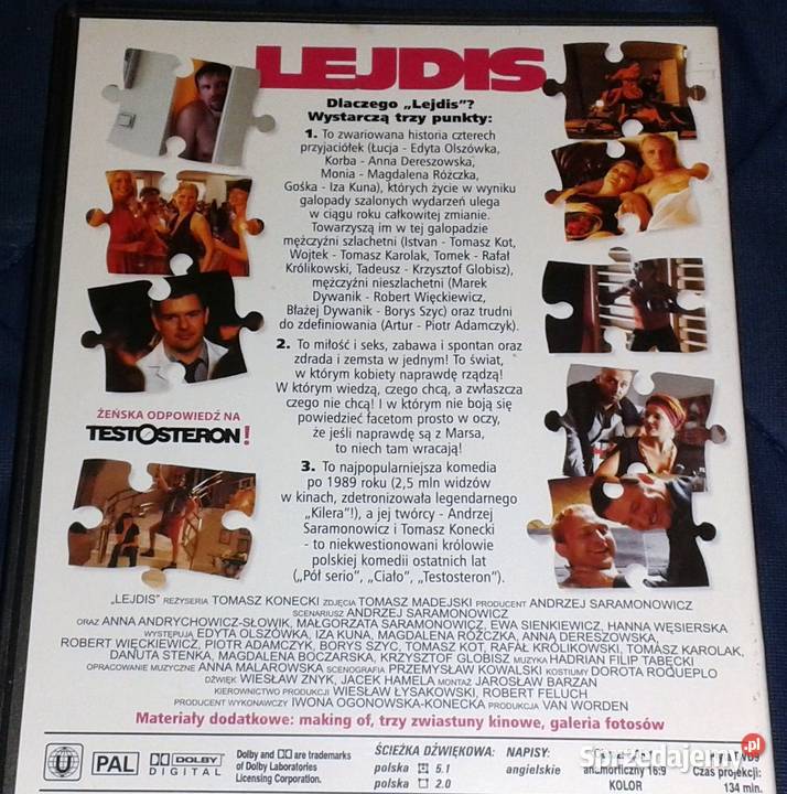 Film Lejdis płyta DVD Filmy lubelskie Chełm