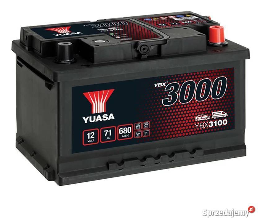 Akumulator Yuasa Standard 12V 71Ah 680A Prawy Szczecin