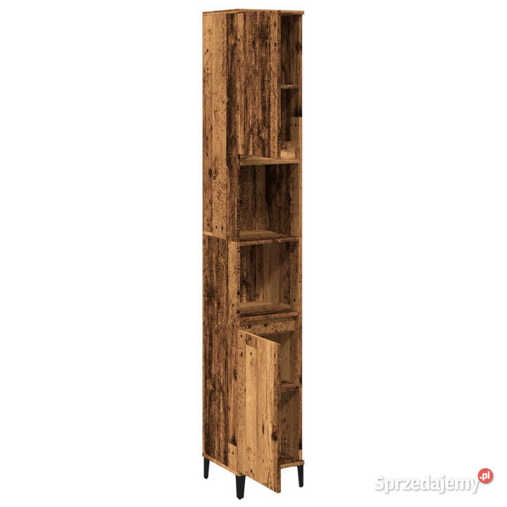 Szafka łazienkowa stare drewno 30x30x190 Warszawa sprzedam