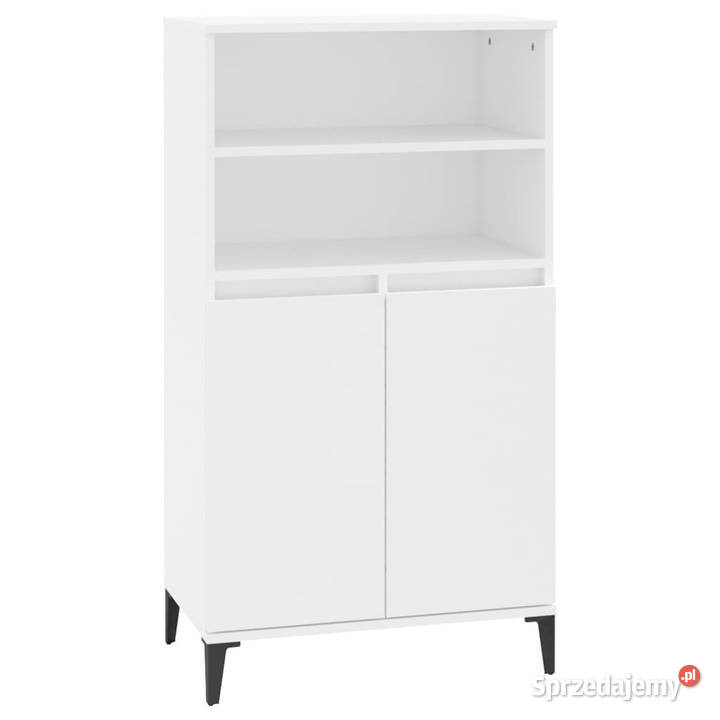 Wysoka szafka biały 60x36x110 WM821228 Szafki Warszawa