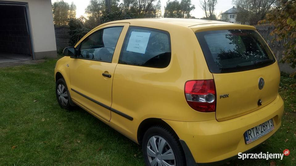 Sprzedam Volkswagen Fox Rok produkcji 2006 Zabrnie