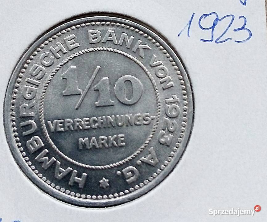 NIEMCY110 VERRECHNUNGS MARKE1923 rŁADNA Legionowo