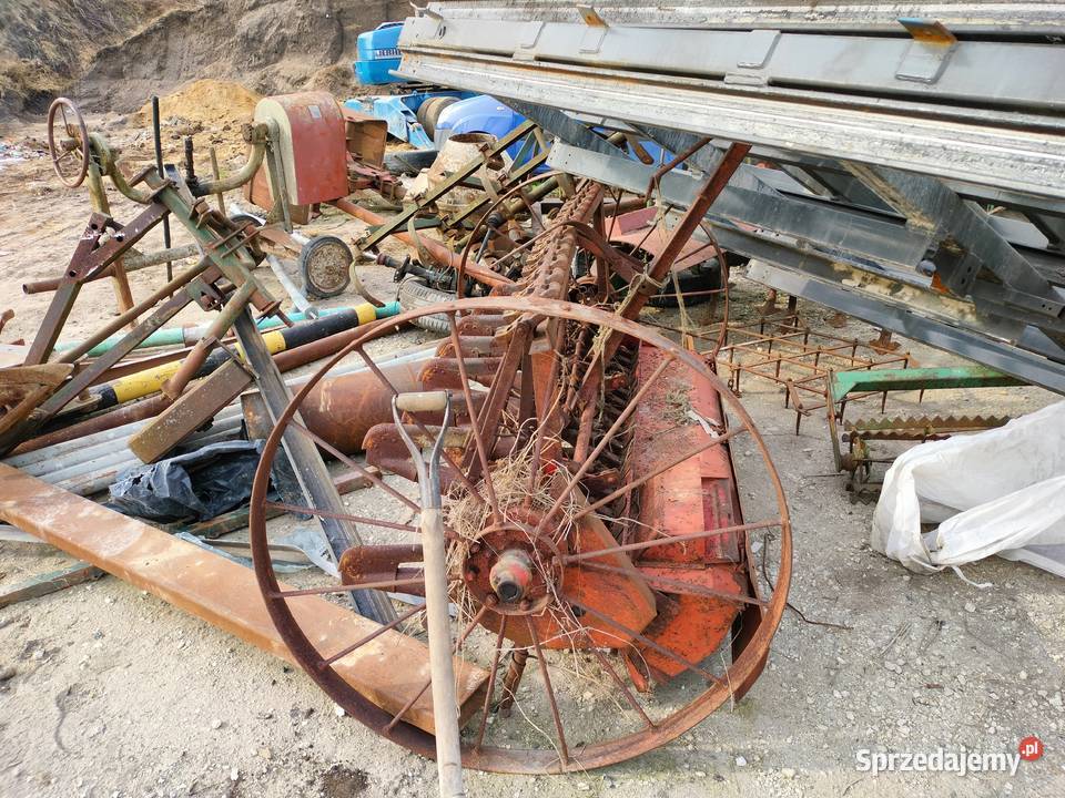 maszyny rolnicze betoniarka słupki złom użytkowy nieuszkodzony