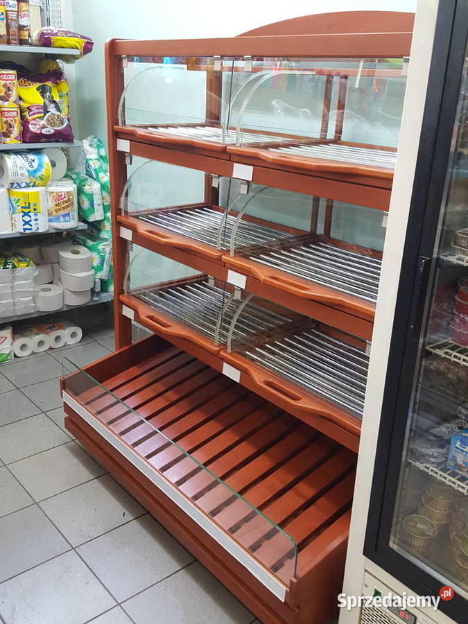 Regał cukierniczy z wysuwanymi szufladami na Sklep Warszawa