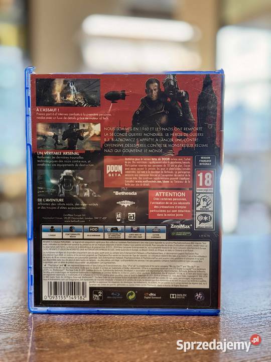 Gra Wolfenstein The Order PlayStation 4 4 Elbląg