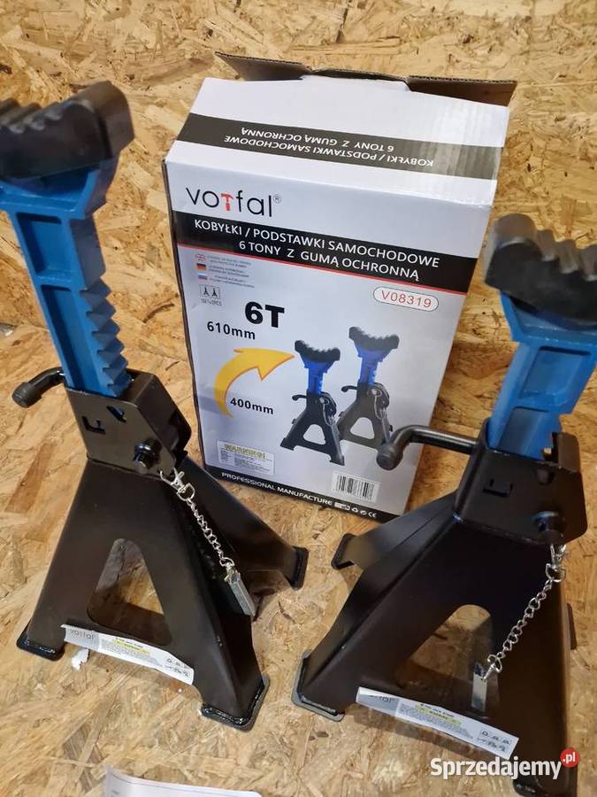 2X KOBYŁKI 6T PODSTAWKI WARSZTATOWE PODPORY Z sprzedam