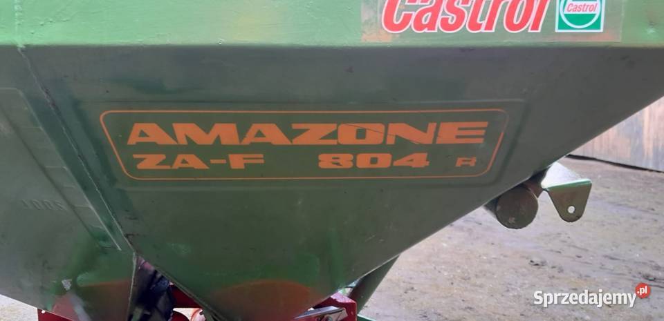 ROzsiewacz do nawozów Amazone Zaf 800 litrów Borek Strzeliński
