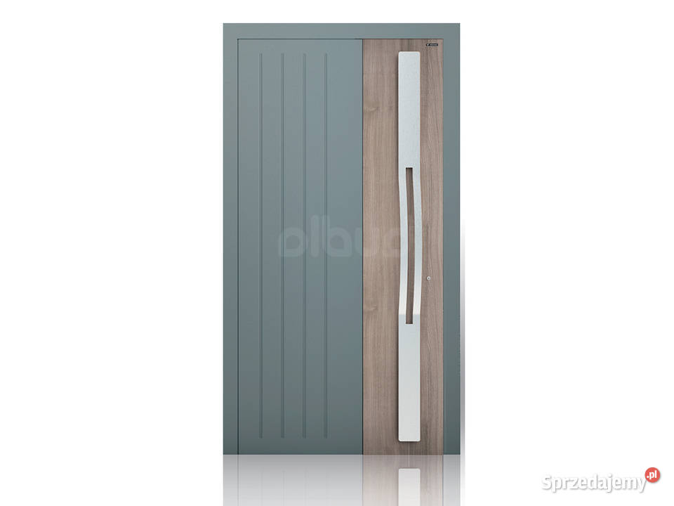 Drzwi aluminiowe ciepłe Wiśniowski CREO nowoczesne