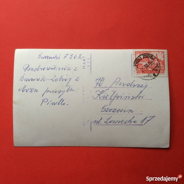 978 Widokówka Duszniki Zdrój Szczecin