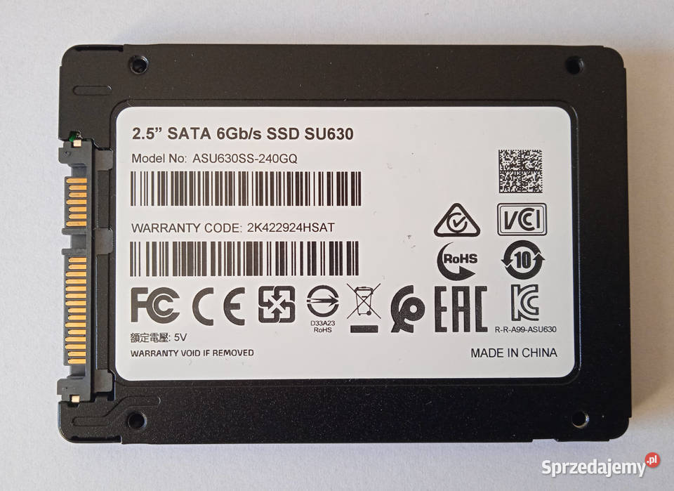 Dysk SSD Adata SU630 25 SATA III 6Gbs 240GB SATA sprzedam