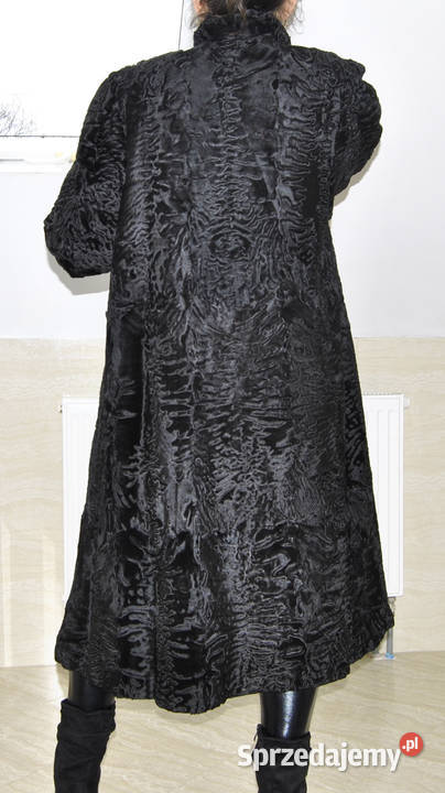 FUTRO KARAKUŁY BREITSCHWANZ Naturalne Czarne Rozmiar 44(XXL) Zamość sprzedam