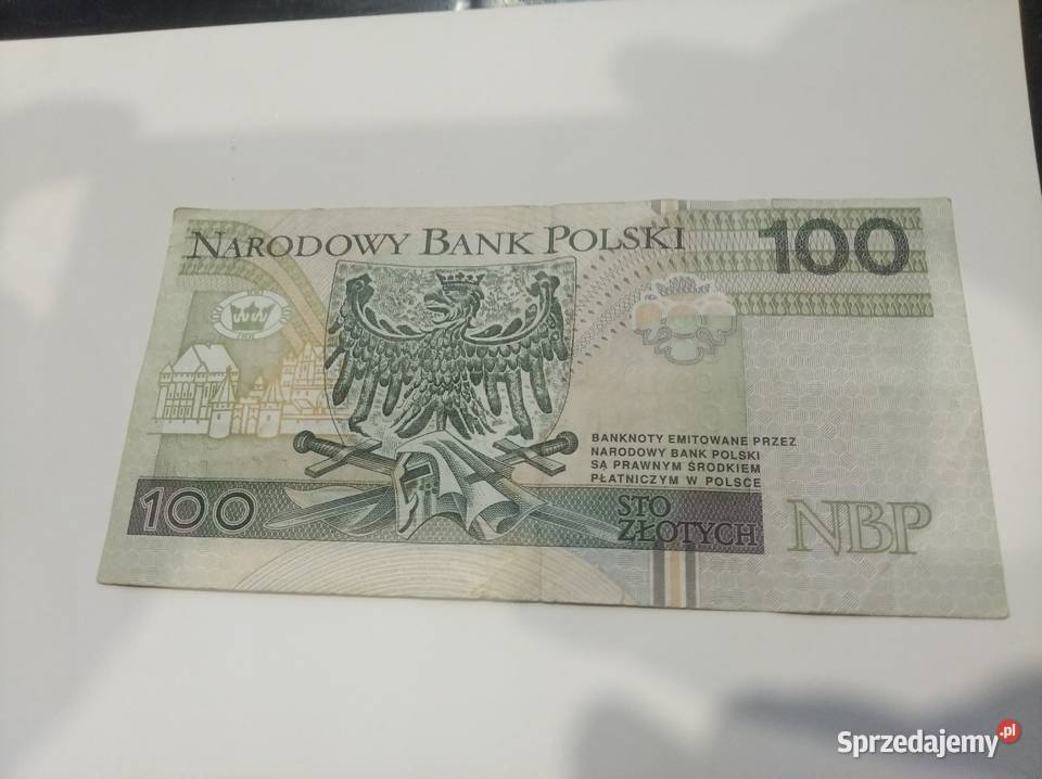 100 złoty Seria AA 0000422 sprzedam