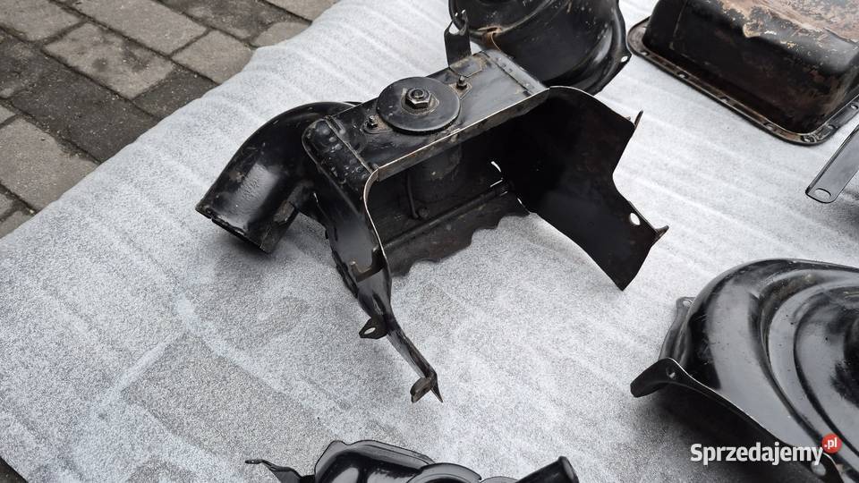 Fiat 126p blachy silnika obudowy komplet miska Części samochodowe wielkopolskie Środa Wielkopolska sprzedam