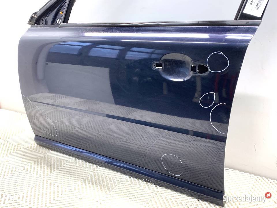 DRZWI LEWY PRZÓD VOLVO V70 III Kombi 0716 CZARNY osobowe