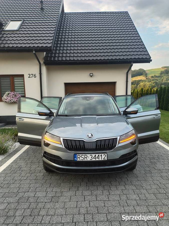 Skoda Karoq 16 TDI 115 2018 Bogate wyposażenie podkarpackie Lutcza sprzedam