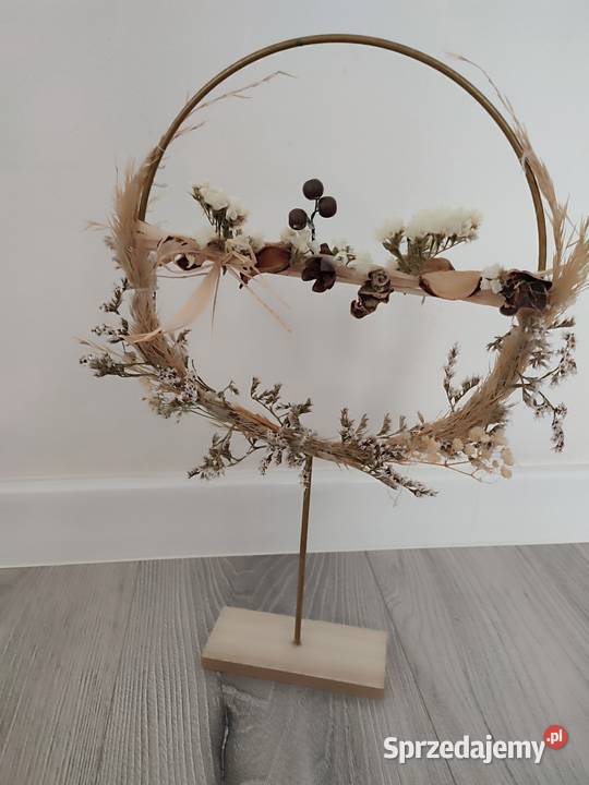 Dekoracja stojąca nowoczesna z nutą boho Sosnowiec