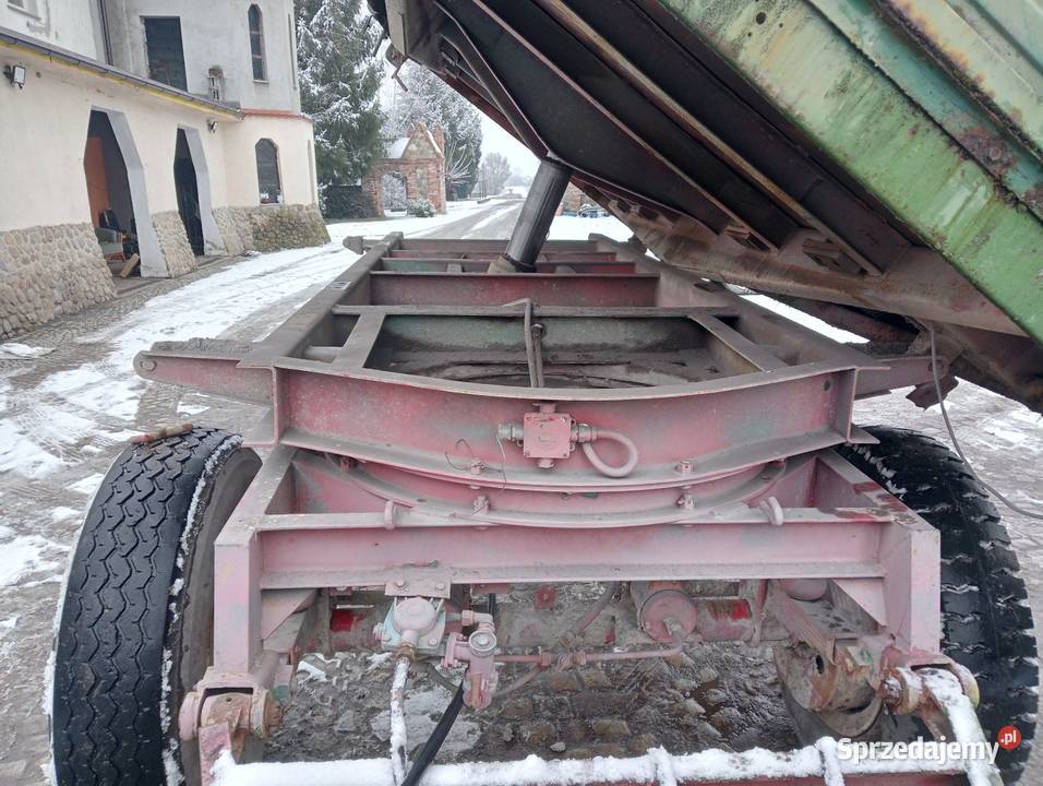 Przyczepa d55 d47 Zasław Pronar wywrotka Pieszyce