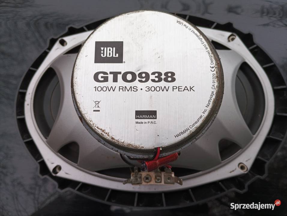 JBL GTO 938 3drożne głośniki Coax CarHifi 300w śląskie Czeladź