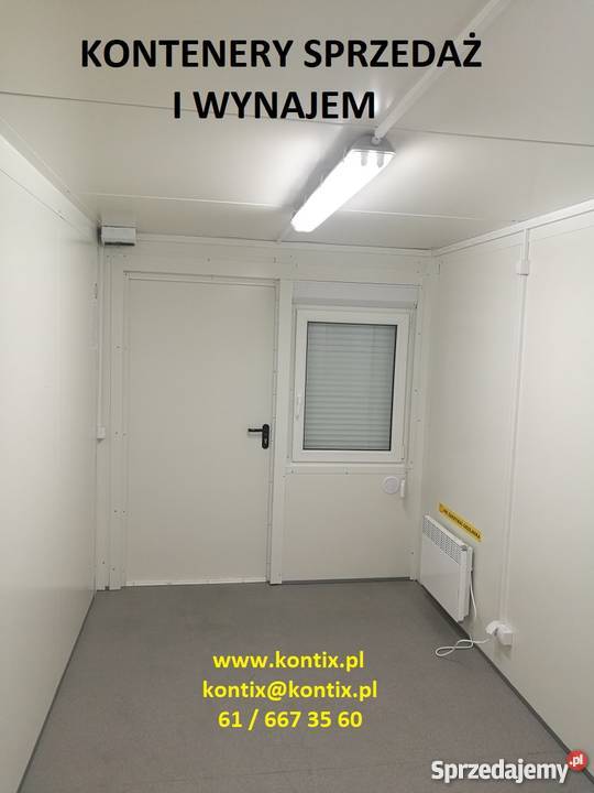 kontenery magazynowobiurowe idealne na mniejsze Janikowo