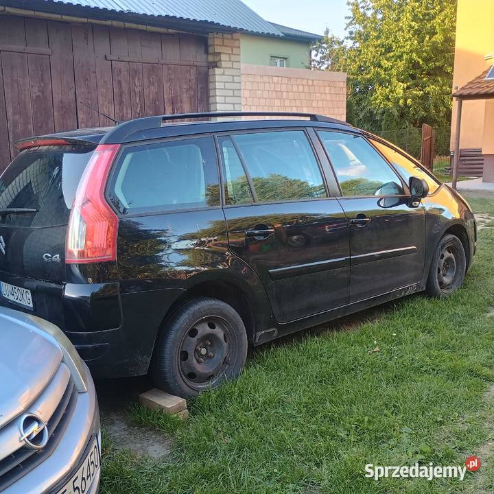 Citroen C4 Picasso 20 BenzynaGaz 7io osobowy Rok produkcji 2008 sprzedam