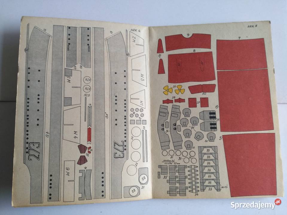 Mały Modelarz 61978 Niszczyciel GROM Dąbrowa Górnicza