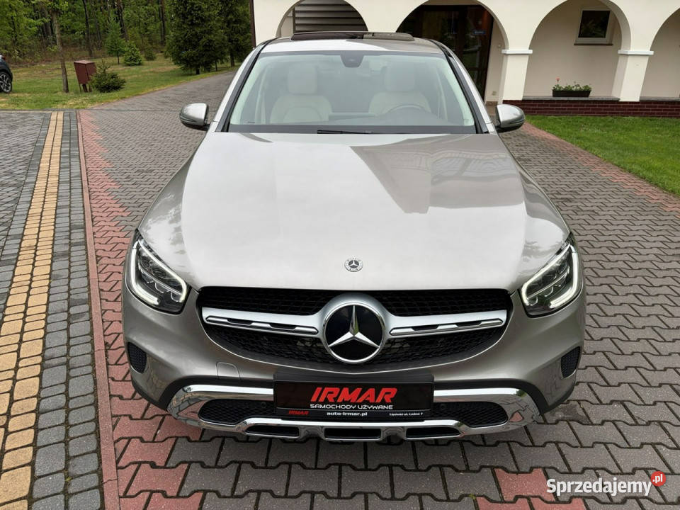 Mercedes GLC 200 Coupe Beżowe skóry Kamera elektrochrom. lusterko wst. mazowieckie Lipówki