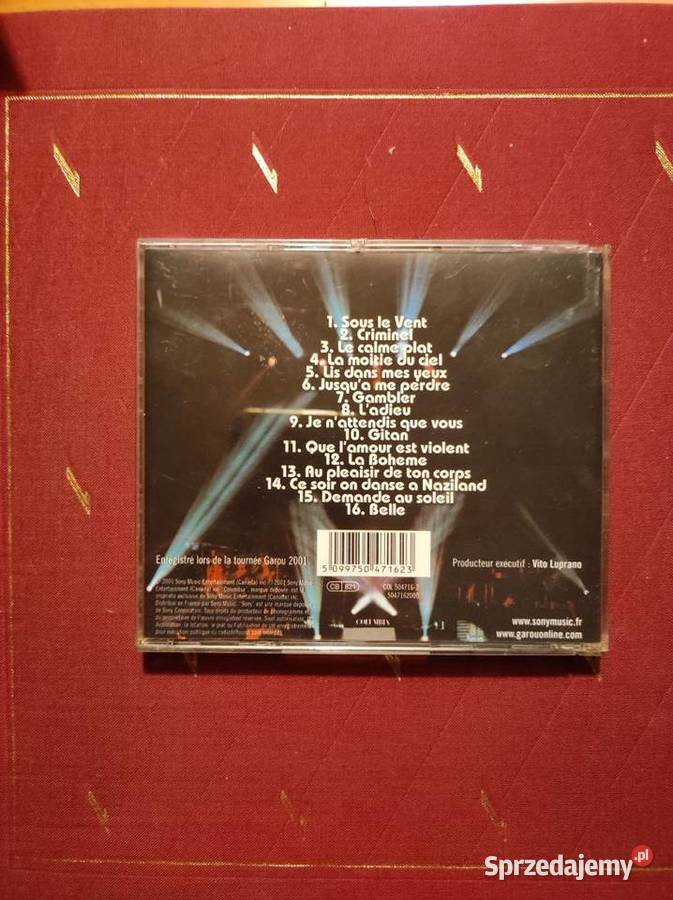 Garou Seul Celine Dion Bonus Płyta CD klasyczna Kielce