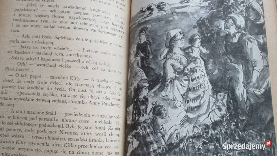 Anna Karenina LTołstoj 1954 Uniechowski powieść Proza i poezja Łódź sprzedam
