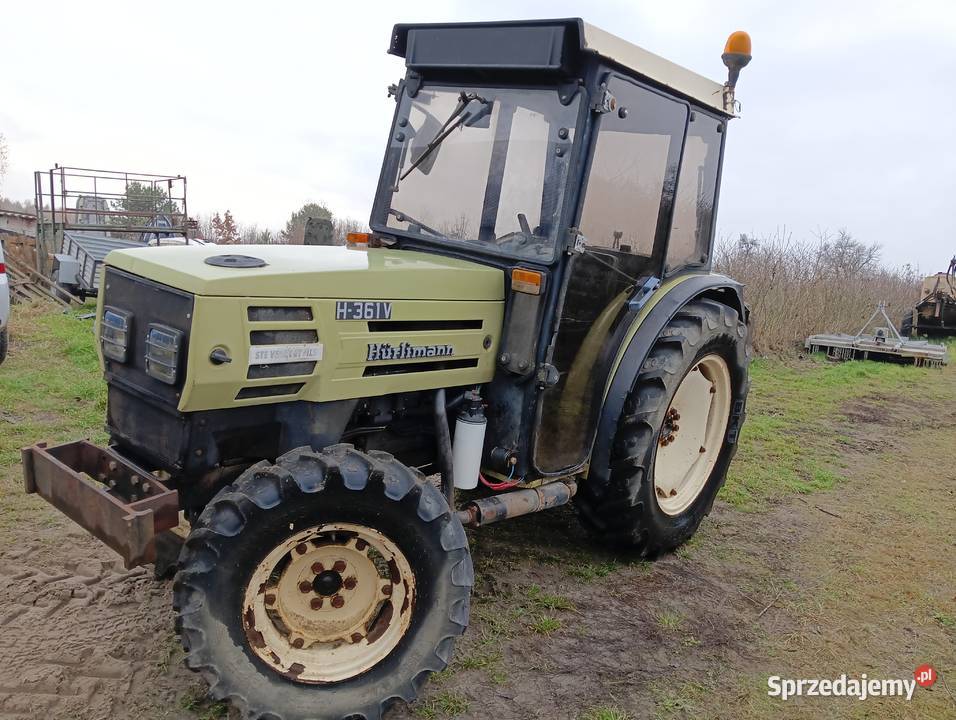Ciągnik sadowniczy Hurliman 4x4 z kabiną pełzaki Annopol sprzedam