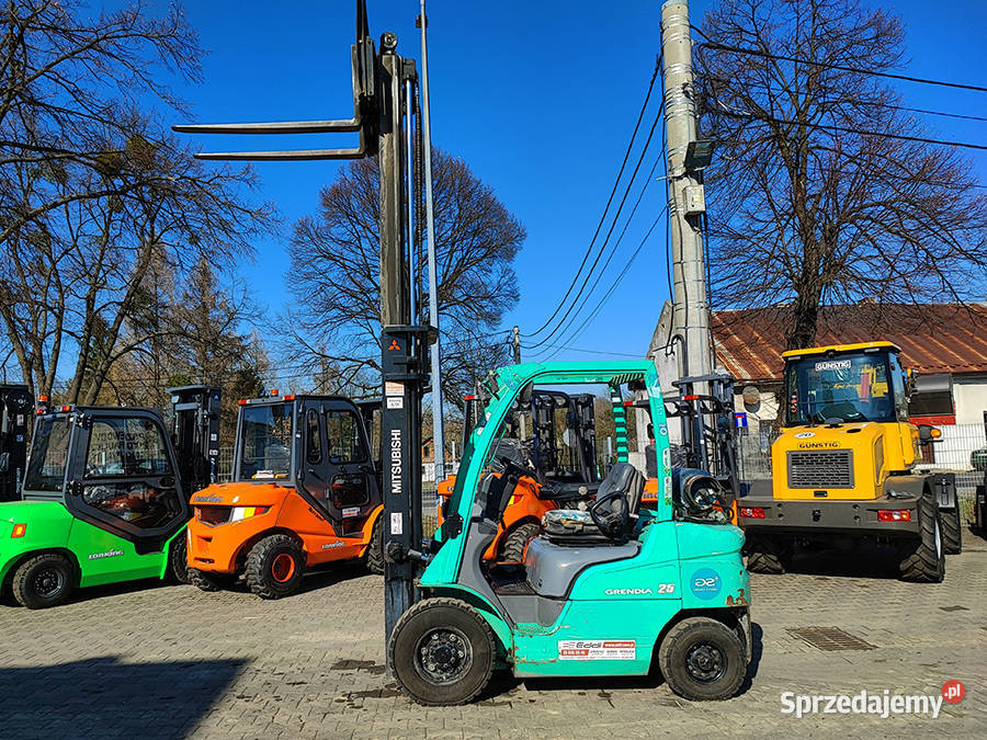 Wózek widłowy Mitsubishi FG25N 25 tony duplex Kęty sprzedam