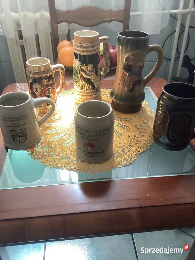 Kufle ceramiczne do piwa sprzedam