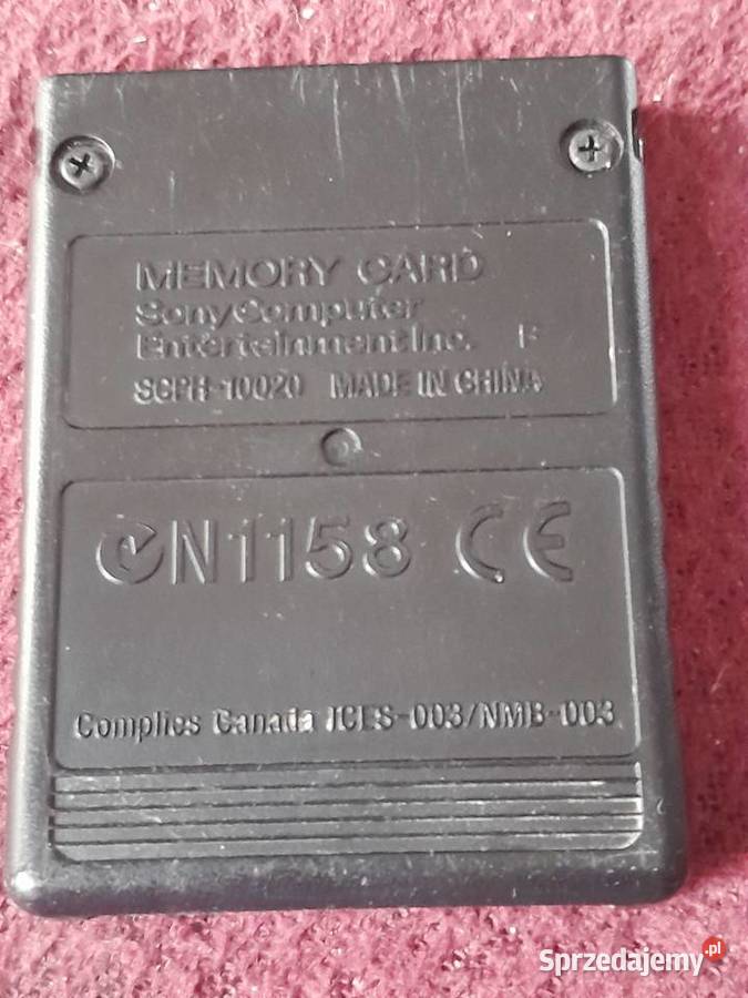 Oryginalna karta pamięci Sony 8MB Memory Card 2 Pozostałe Dyski, napędy i nośniki Wieliczka