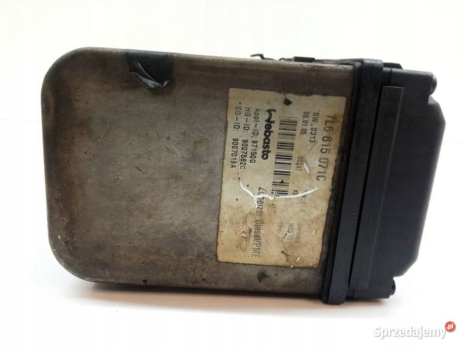 OGRZEWANIE POSTOJOWE 9007582C 7L6815071C VW Rok produkcji 2005 świętokrzyskie