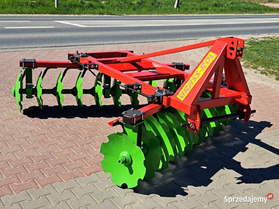 Nowa brona talerzowa Grassrol 220 m talerze małopolskie Proszowice