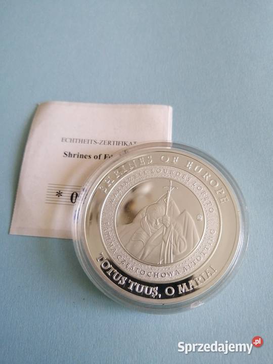 Medal Matki Bożej Częstochowskiej Sanktuaria