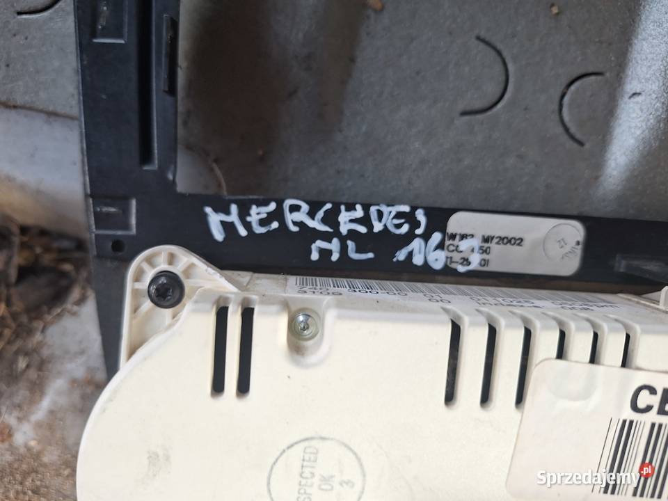 Panel Nawiewu Ramka Mercedes ML W163 osobowe Wisznice